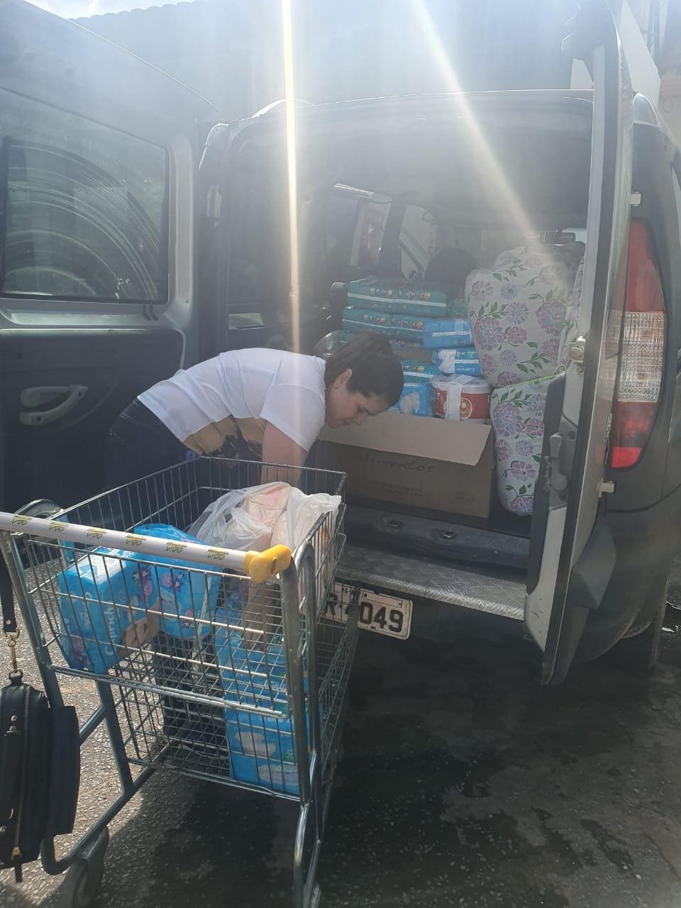 Donativos para apoiar as vítimas da chuva estão sendo recebidos em postos de coleta. Foto: PMB/Divulgação