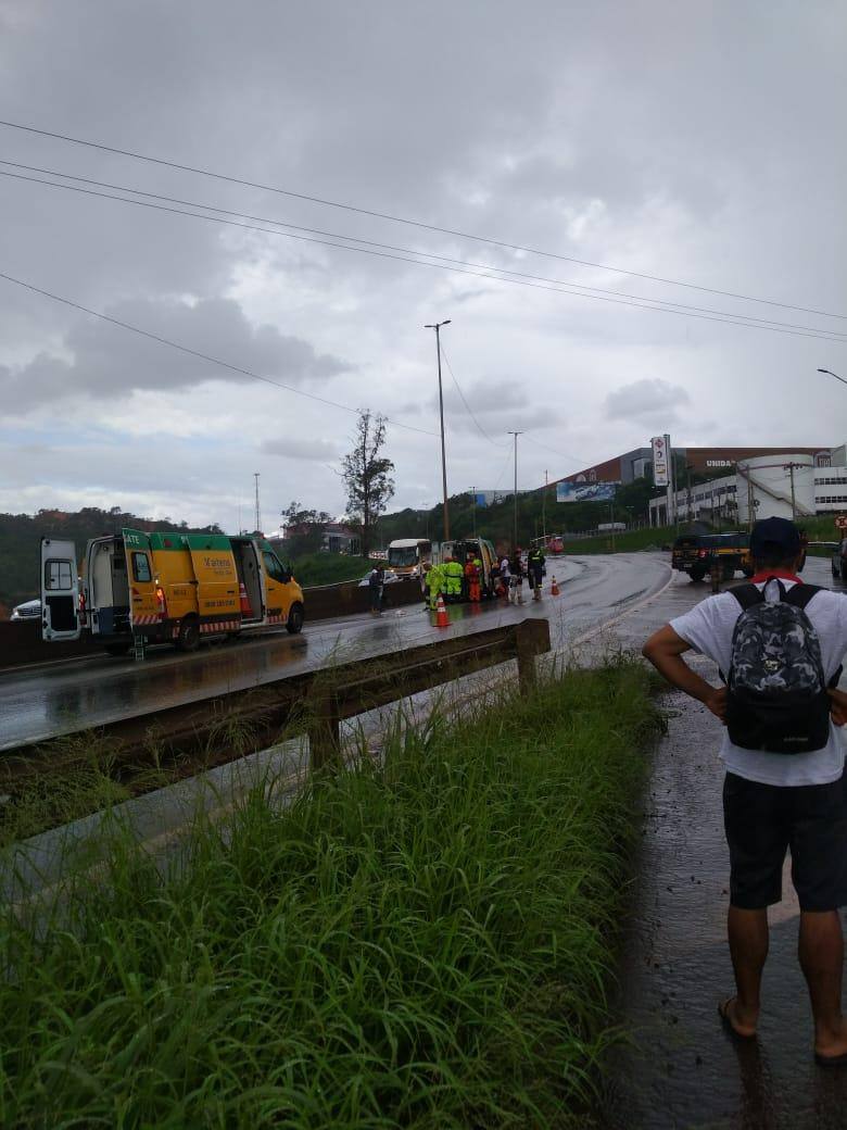 Acidente aconteceu na altura da Regap