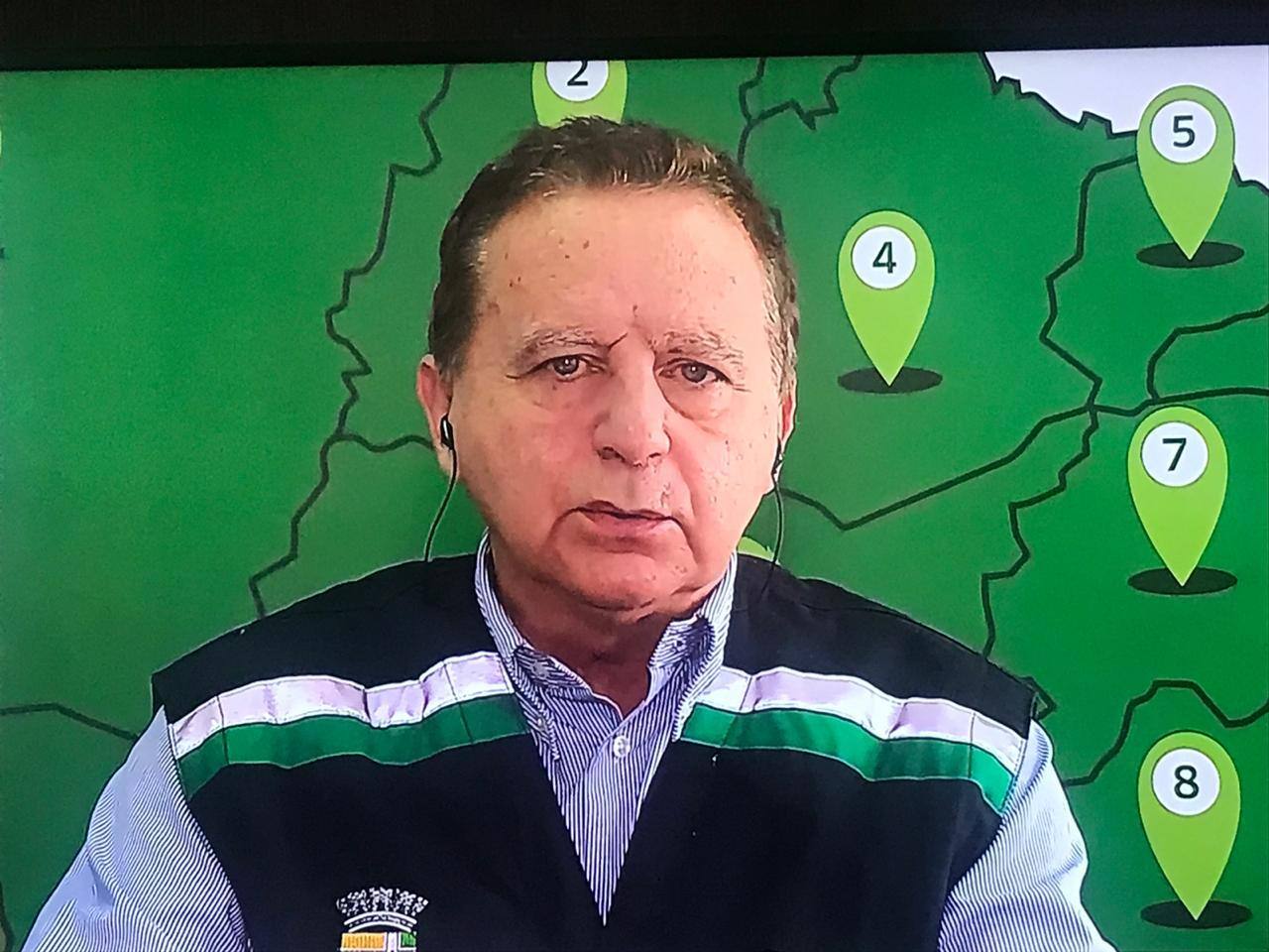 Vittorio Medioli, prefeito de Betim, explicou todas as ações tomadas pela gestão para enfrentamento da pandemia de coronavírus