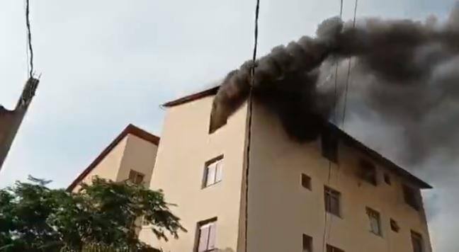 Incêndio teve início no quarto do bebê e se alastrou para outros cômodos da casa