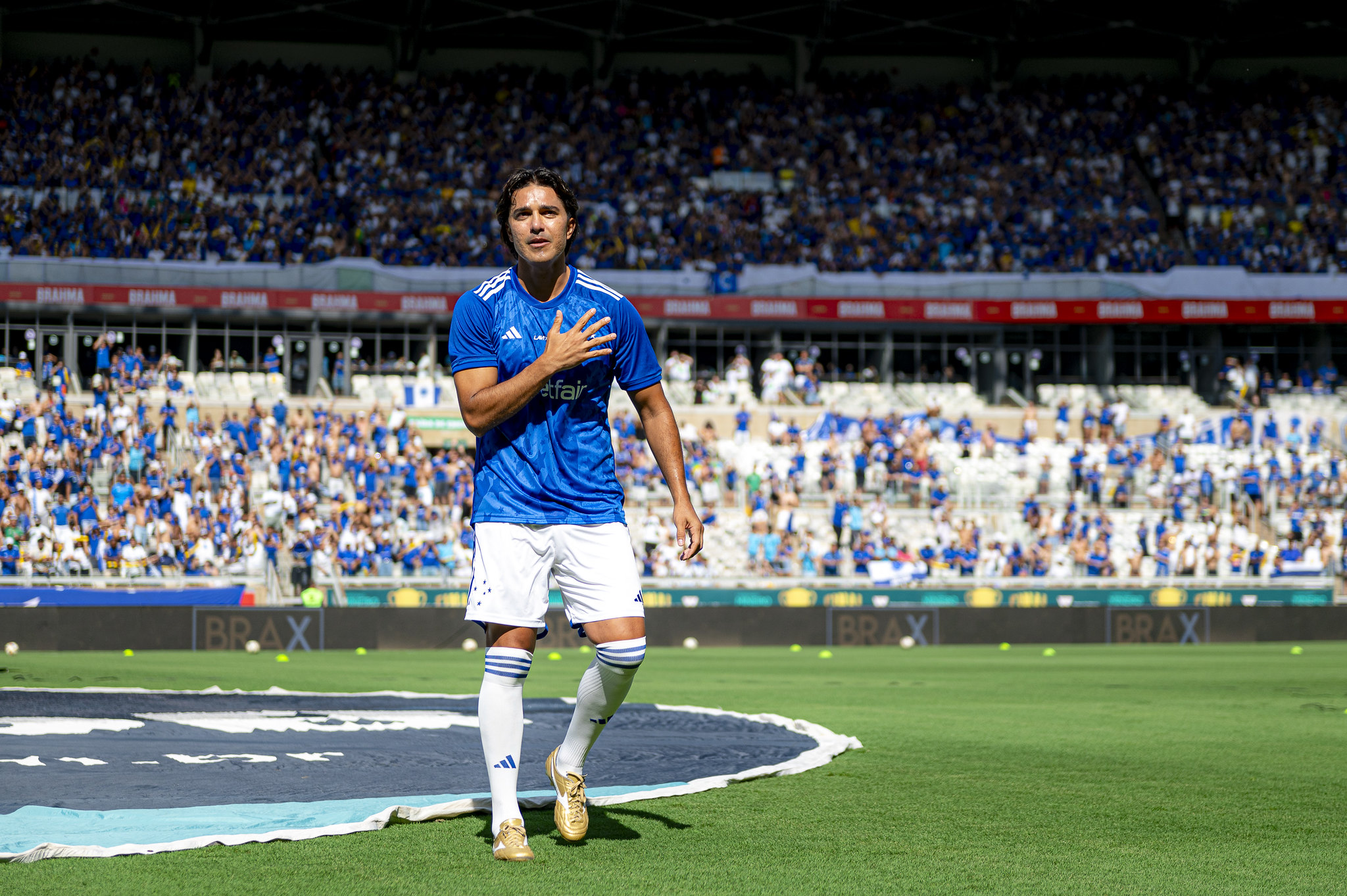 Marcelo Moreno elogia momento do Cruzeiro e diz pelo que o time vai brigar neste ano