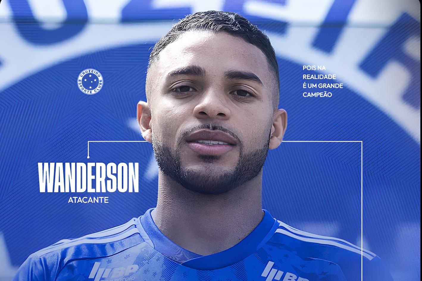 Cruzeiro confirma contratação do atacante Wanderson
