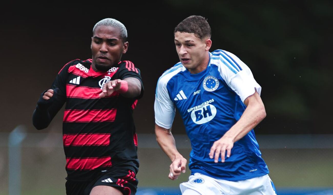 Flamengo x Cruzeiro: CBF define calendário das quartas de final do Brasileiro sub-20