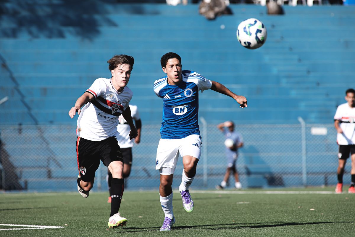Cruzeiro perde para São Paulo em jogo com 4 expulsões no Sub-20