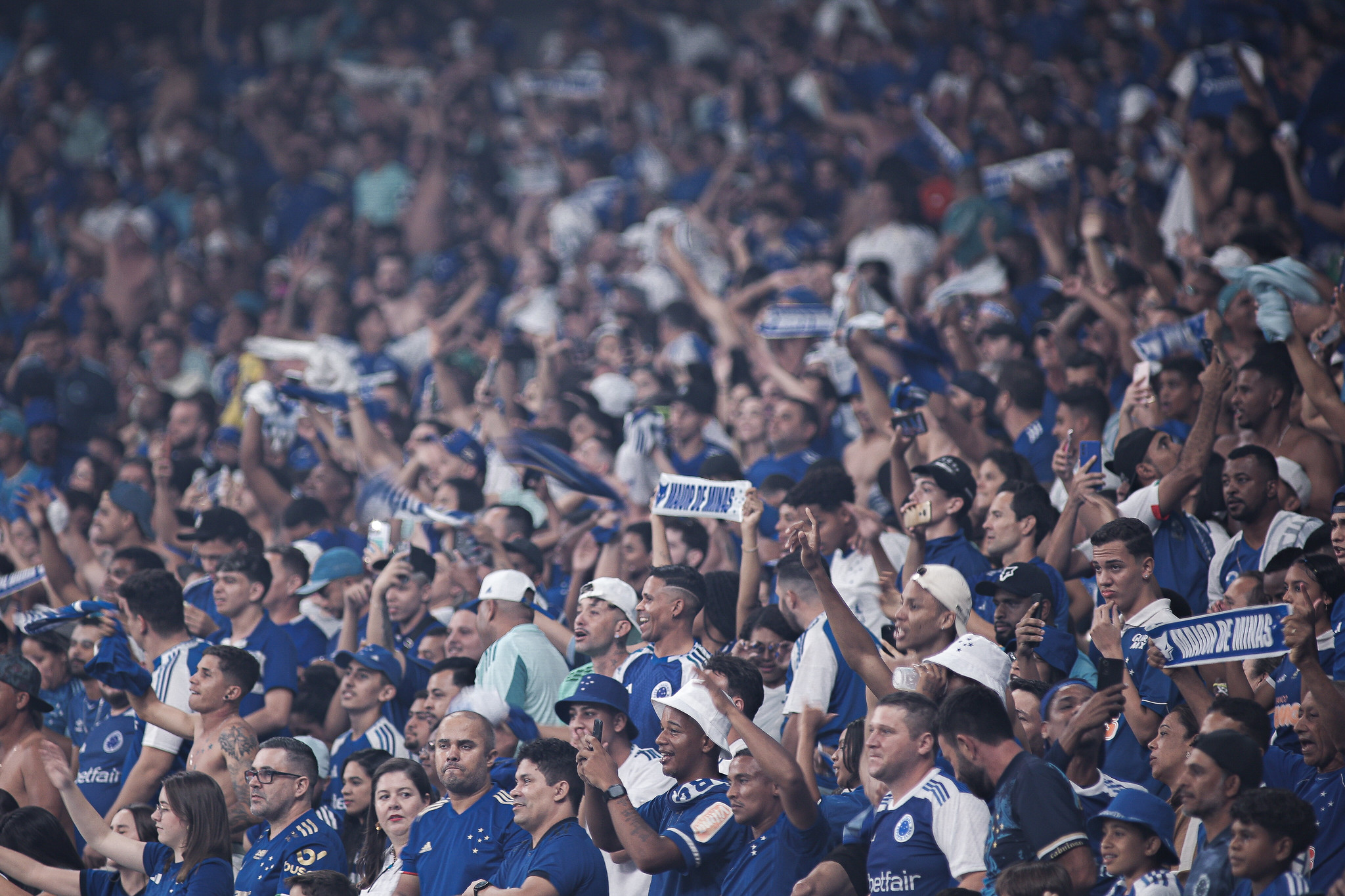 Cruzeiro divulga nova parcial de ingressos vendidos para jogo contra o Internacional