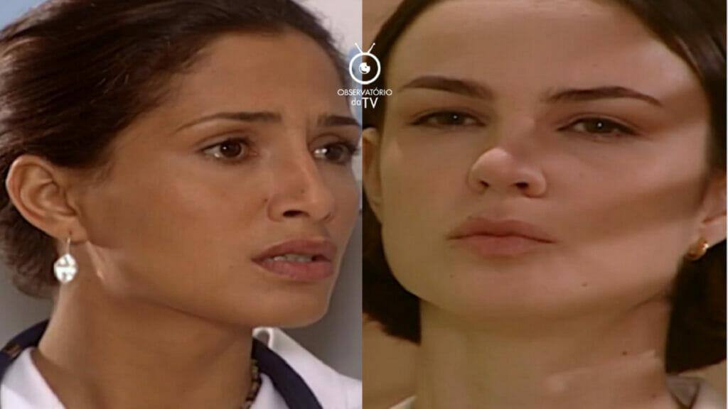 Tereza fala demais, conta fofoca sobre luciana e laura fica completamente chocada: “flagrados”