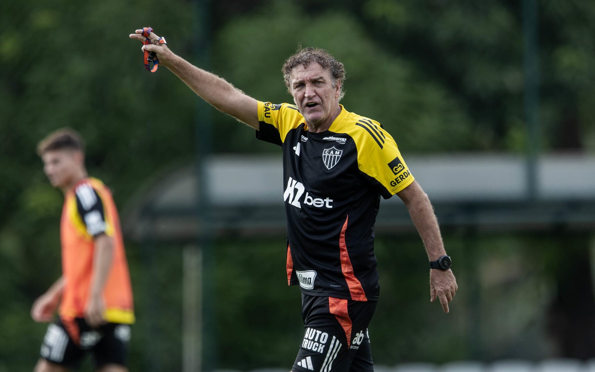 As opções de Cuca para montar o meio-campo do Atlético para enfrentar o Bucaramanga