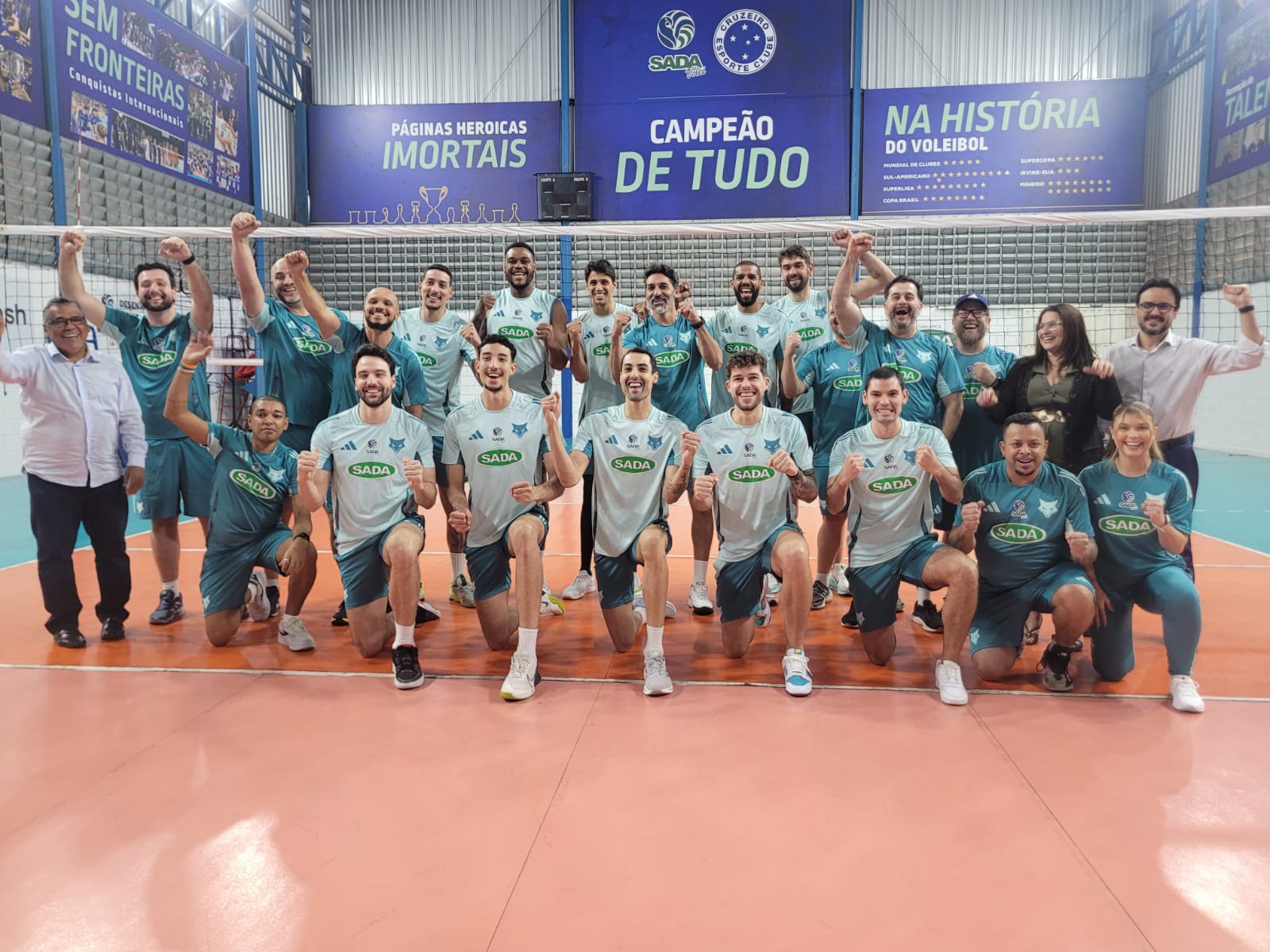 Com novos reforços e sem titulares, Sada Cruzeiro se reapresenta para temporada 2025/2026