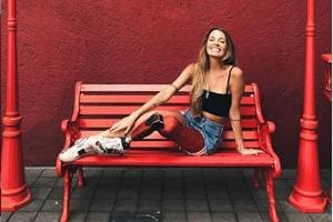 Paola Antonini diz que doará prótese para menina que teve perna amputada