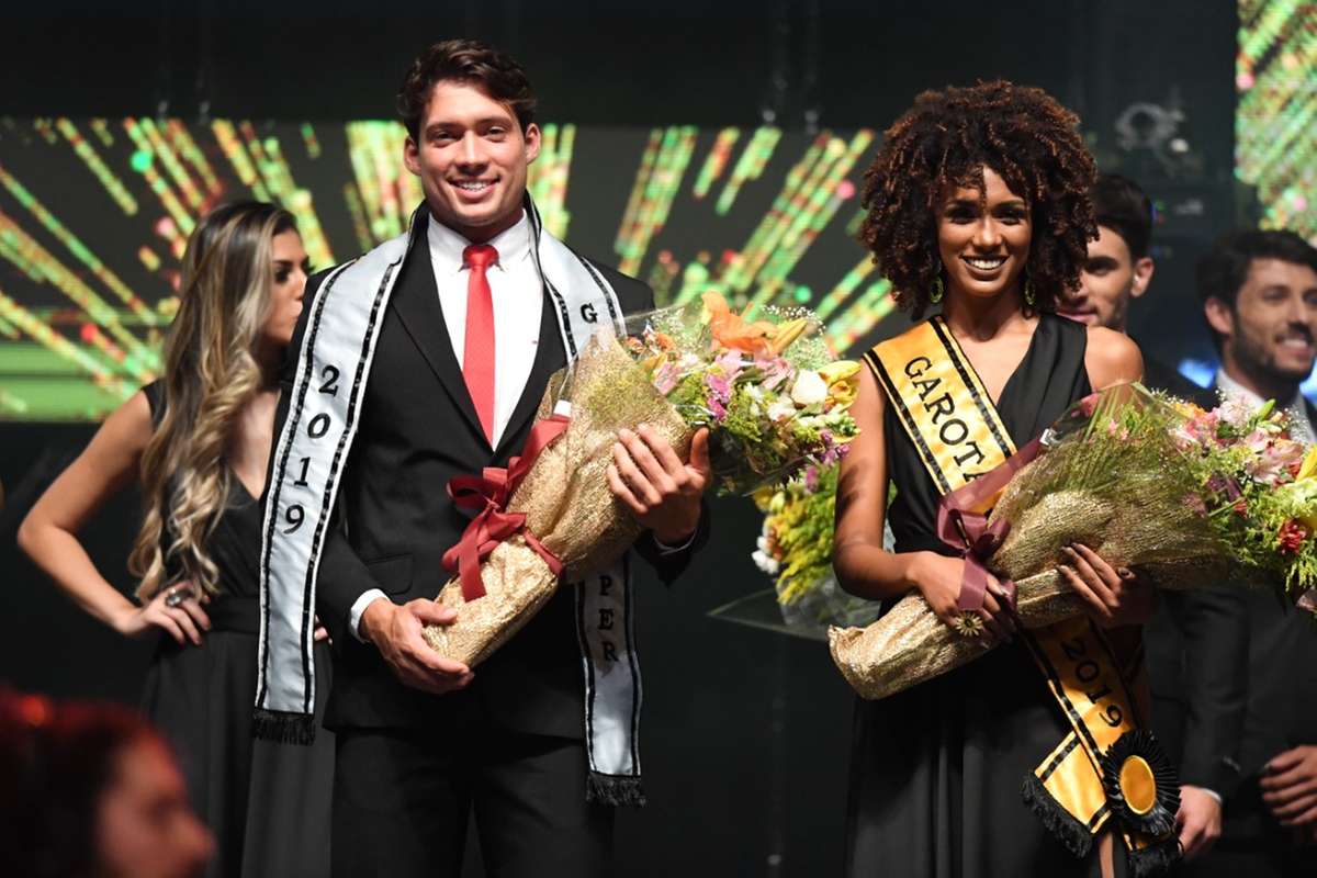 Rafael Costa, de 24 anos, e Marcella Fernanda, de 17 anos, foram escolhidos Garoto e Garota Super 2019