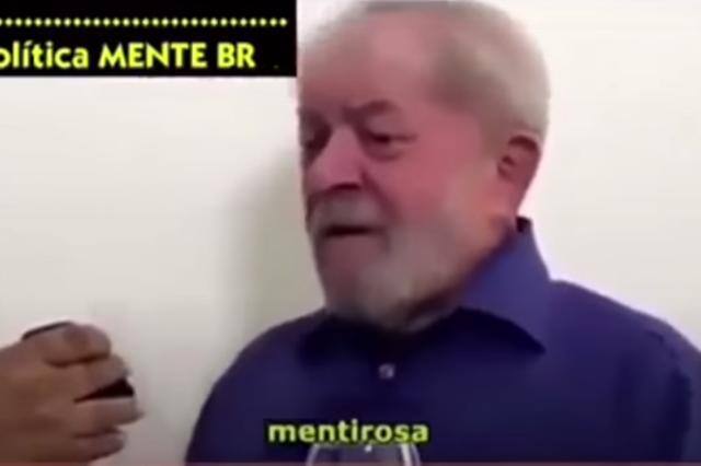 É falso vídeo em que Lula xinga Dilma Rousseff em entrevista
