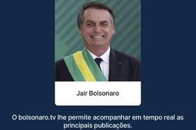 'Bolsonaro TV', aplicativo para acompanhar redes da família Bolsonaro, é lançado