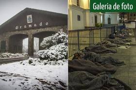 Temperaturas baixas e muito frio no Brasil: galeria de fotos mostra os extremos