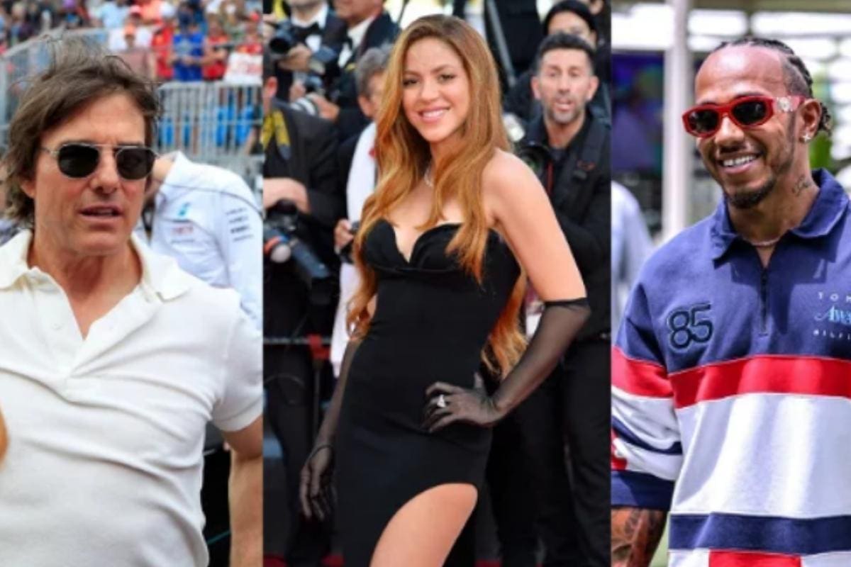Tom Cruise is irritated by the alleged romance between Lewis Hamilton and Shakira, according to a newspaper.