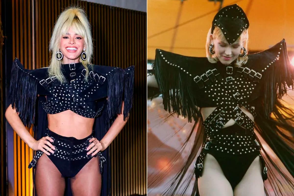 Bruna Marquezine usa look original de Xuxa no Halloween da Anitta