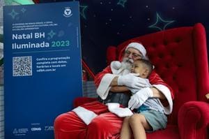 Com programação gratuita, casa do Papai Noel em BH recebe visitantes até domingo