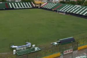 Sousa x Cruzeiro: castigado pela chuva, gramado do Marizão tem várias falhas