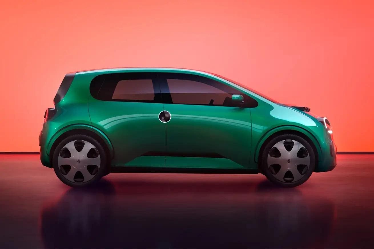 Novo Renault Twingo será 100% elétrico e tem design que remete à primeira geração do modelo