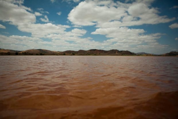 CIDADES . PERIQUITO , MG  Rompimento da Barragem de Fundão , da mineradora Samarco , em Mariana